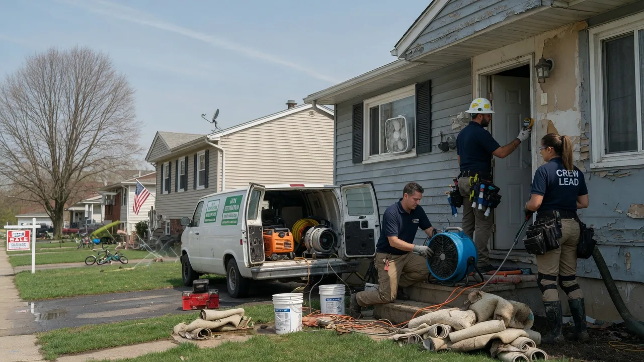 Flood Cleanup in Mazomanie, WI near me