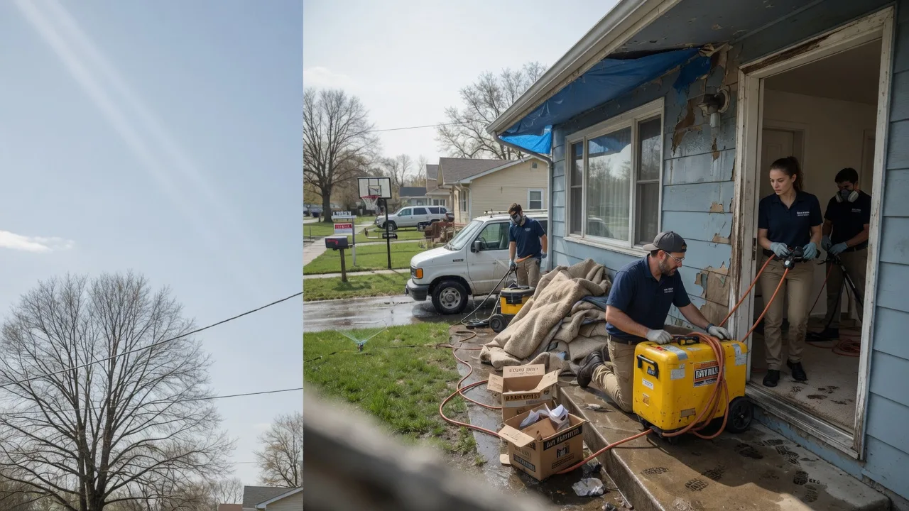 Basement Flood Cleanup in Mazomanie, WI near me